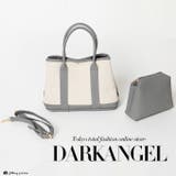 韓国ファッション ２wayミニトートバッグ ショルダーベルト | DarkAngel | 詳細画像1 