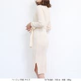 韓国ファッション ニットワンピース リブワンピース | DarkAngel | 詳細画像3 