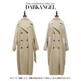 トレンチコート韓国ファッション レディース ロング | DarkAngel | 詳細画像5 