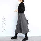 韓国ファッション プリーツスカート ロングスカート | DarkAngel | 詳細画像15 