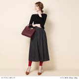 韓国ファッション チェック柄スカート グレンチェック | DarkAngel | 詳細画像2 