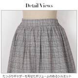韓国ファッション チェック柄スカート グレンチェック | DarkAngel | 詳細画像20 