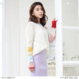 韓国ファッション ナンバーデザインセーター レディース | DarkAngel | 詳細画像3 