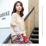 韓国ファッション ナンバーデザインセーター レディース | DarkAngel | 詳細画像7 