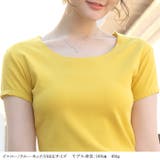 韓国ファッション シンプル2typeネックTシャツ レディース | DarkAngel | 詳細画像4 