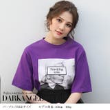 韓国ファッション ロゴプリントTシャツ レディース | DarkAngel | 詳細画像13 