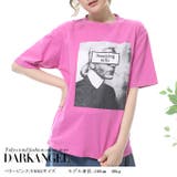 韓国ファッション ロゴプリントTシャツ レディース | DarkAngel | 詳細画像6 