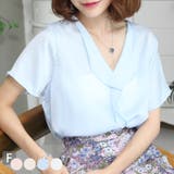 韓国ファッション ブラウス 半袖 | DarkAngel | 詳細画像1 