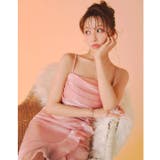 [桜井みづき着用 小さめサイズ]美脚魅せスリット入りサイドドレープ×ジョーゼット… | Dazzy | 詳細画像22 