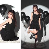 [桜井みづき着用]谷間ジップ×ビジューで小悪魔的あざとさ♪上品プリーツAラインミ… | Dazzy | 詳細画像28 