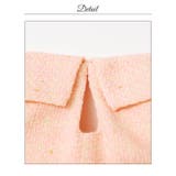 [伊藤桃々着用]あざとセクシーな胸元カットアウト♪高見えツイードAラインミニキャ… | Dazzy | 詳細画像20 