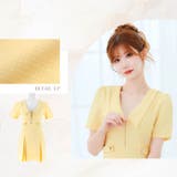 上品な襟付き×柔らかな愛されカラー♪チラ魅せ谷間ジップとふんわりフレアでお尻カバ… | Dazzy | 詳細画像26