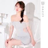 可憐なふんわり女神袖×オフショルで上品に華奢魅せ♪肌魅せウエストシアーのタイトミ… | Dazzy | 詳細画像26