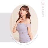 [伊藤桃々着用]あざと可愛いチュール袖オフショル×ビジューバックルのギャザータイ… | Dazzy | 詳細画像21 