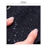 [伊藤桃々着用]清楚なのに大胆！隙間から覗く胸元にドキッ。リボンビジュー付きツイ… | Dazzy | 詳細画像23 