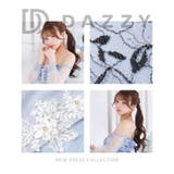 フラワー刺繍オフショルリボンシアー長袖タイトミニ丈キャバドレス[SML 3サイズ… | Dazzy | 詳細画像27