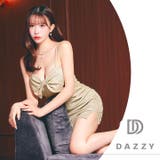 [伊藤桃々着用]ラメフロントリボンキャミソールスリットタイトミニ丈キャバドレス[… | Dazzy | 詳細画像26 