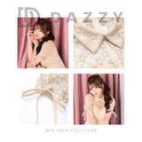 今っぽ上品フェミニンリボン×チェック柄♪華奢魅せできるフラワーレース刺繍Aライン… | Dazzy | 詳細画像21