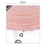 ふわっと谷間盛れるギャザーピンクワンショルキャバドレス[SML/3サイズ展開] | Dazzy | 詳細画像15 