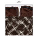 人気のチェックとホルターネック谷間ジップツイードAラインミニ丈キャバドレス[SM… | Dazzy | 詳細画像20 