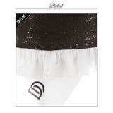 スパンコール輝くクロスネックと谷間ジップマーメイドミニ丈キャバドレス[SML 3… | Dazzy | 詳細画像26 