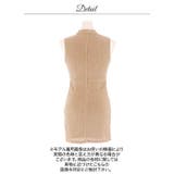 色っぽい谷間魅せカットアウトのハイネックノースリーブタイトミニ丈キャバドレス[S… | Dazzy | 詳細画像21