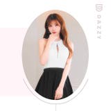 私服でも着れちゃうバイカラーで今っぽ♪谷間ジップ×ふんわりお尻も隠すアメスリAラ… | Dazzy | 詳細画像28