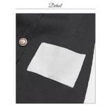 バイカラースクエアポケットモチーフ長袖ニットタイトミニ丈ワンピース | Dazzy | 詳細画像13