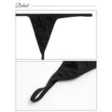 レースアップシフォンバックカット べビードール | Dazzy | 詳細画像11 