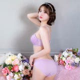 ミルキーフルールレーシィ脇高ブラジャー&フルバックショーツ | Dazzy | 詳細画像5 