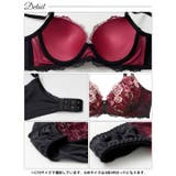 【3点セット】【GHIサイズ】クラシックローズ脇高ブラジャー&フルバック&Tバッ… | Dazzy | 詳細画像17 