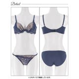 シアーアイラッシュレース脇高ブラジャー&フルバックショーツ | Dazzy | 詳細画像15