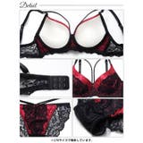 セクシーサテンレオパードブラジャー＆バック透けフルバックショーツ | Dazzy | 詳細画像14 