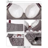 [EFサイズ]スウィートフリルシフォンブラジャー&フルバックショーツ | Dazzy | 詳細画像13 