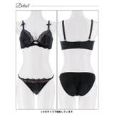 【三上悠亜着用】ジャカードサテンレースブラジャー&バック透けフルバックショーツ | Dazzy | 詳細画像16