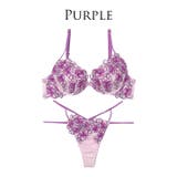 [永尾まりや着用][Reinest]シャインブロッサムストリングブラジャー&バッ… | Dazzy | 詳細画像7 