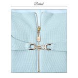 ツイードフロントジップベルトデザイン半袖タイトミニ丈キャバドレス[SML 3サイ… | Dazzy | 詳細画像15 