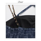 デコルテクロスチェーンキャミベルトモチーフタイトミニ丈キャバドレス | Dazzy | 詳細画像17 