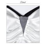 サテンギャザーフリルオフショルタイトミニ丈キャバドレス[SML/3サイズ展開] | Dazzy | 詳細画像12 