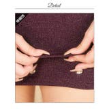 グリッターオフショルVネックツイストタイトミニ丈キャバドレス[SML 3サイズ展… | Dazzy | 詳細画像17 