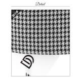 千鳥格子ツイードチェーン胸元ジップ半袖タイトミニ丈キャバドレス[SML 3サイズ… | Dazzy | 詳細画像17 