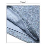 フロントリボンツイードパールボタン半袖Aラインミニ丈キャバドレス[SML 3サイ… | Dazzy | 詳細画像19 