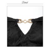 オフショルビジューバックルシアー袖スリットマーメイドミニ丈キャバドレス[SML … | Dazzy | 詳細画像16 