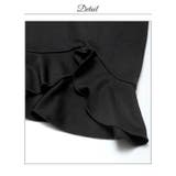 オフショルビジューバックルシアー袖スリットマーメイドミニ丈キャバドレス[SML … | Dazzy | 詳細画像17 