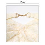 むっちり谷間魅せ上品レースAラインミニ丈キャバドレス[SML/3サイズ展開] | Dazzy | 詳細画像16 