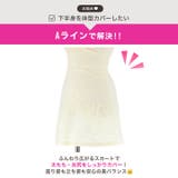 むっちり谷間魅せ上品レースAラインミニ丈キャバドレス[SML/3サイズ展開] | Dazzy | 詳細画像3 