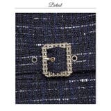 [明日花キララ着用]主役級に輝くパールビジューツイード×ベルトモチーフで美スタイ… | Dazzy | 詳細画像16 