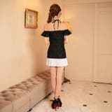 SEXYなデコルテクロス谷間ジップに輝くスパンコールで注目度UP!!プリーツミニ… | Dazzy | 詳細画像11 