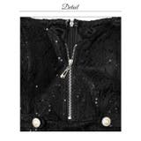 SEXYなデコルテクロス谷間ジップに輝くスパンコールで注目度UP!!プリーツミニ… | Dazzy | 詳細画像15 