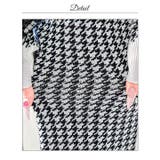 千鳥柄 Vネック フロントボタン | Dazzy | 詳細画像20 